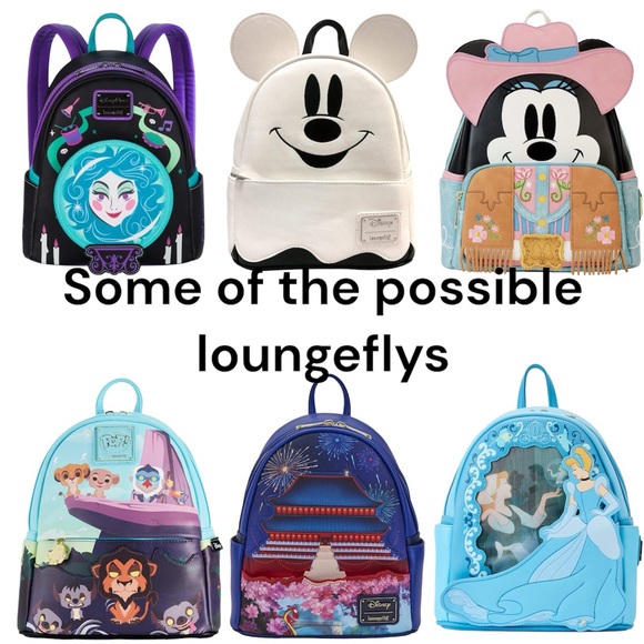 Mystery Disney Loungefly!  Metal Tags only! Mini backpacks only! - Picture 4 of 4